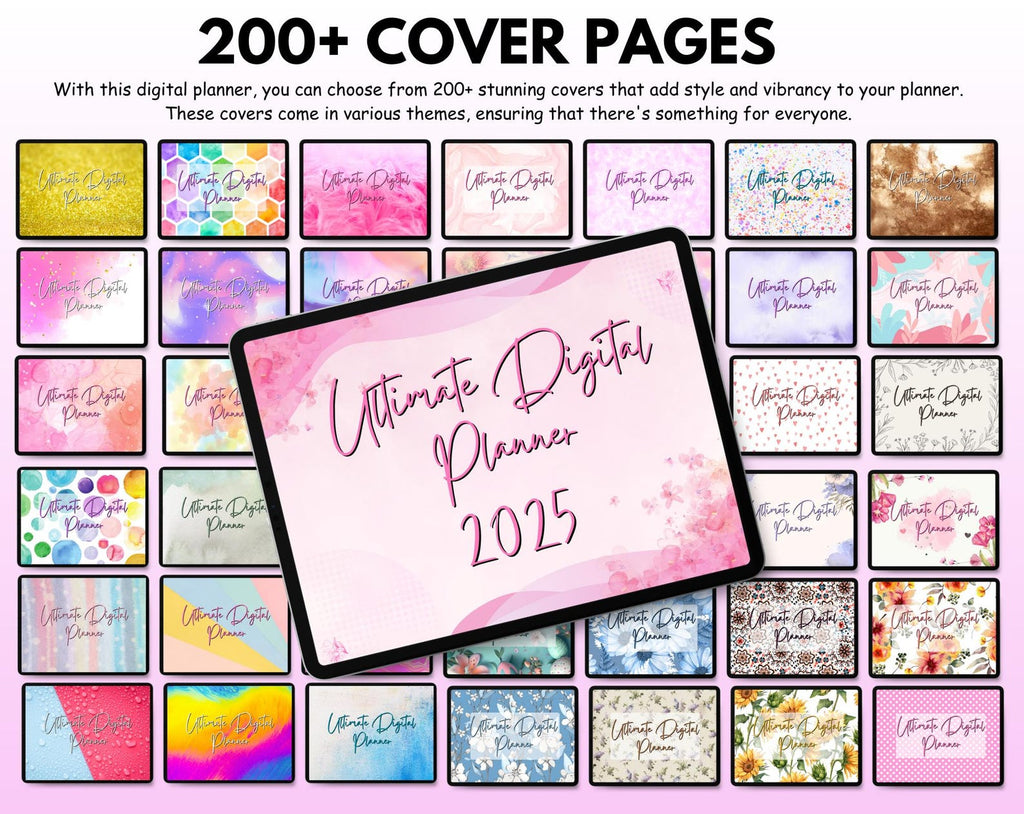 All-in-One Digital Planner 2026–2028 | Hyperlinked GoodNotes Planner | Daily, Weekly &amp; Monthly Digital Journal | iPad &amp; Android | Google &amp; Apple Calendar